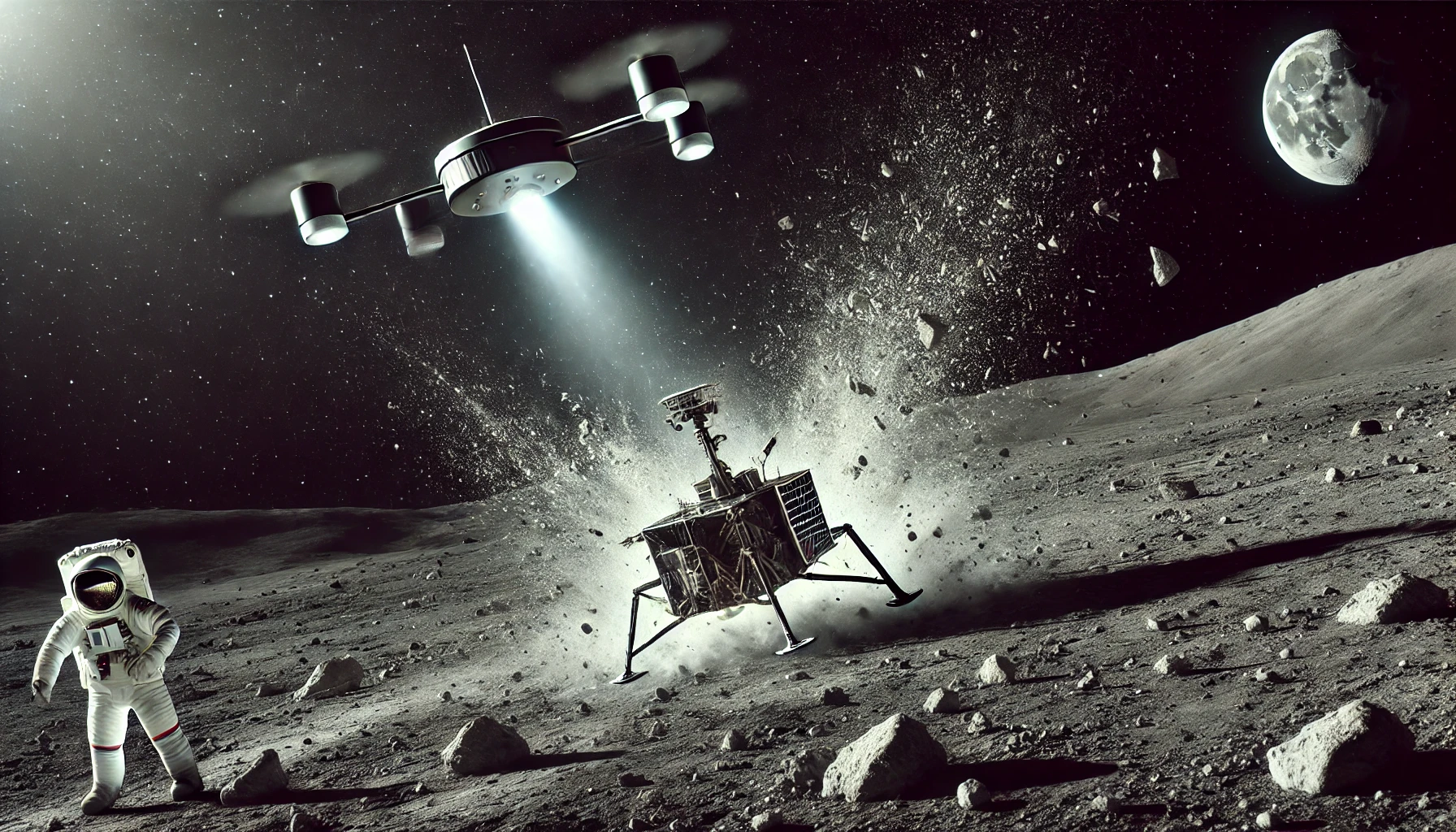 The Lunar Syndicate - The First Failed Lunar Landing Attempt